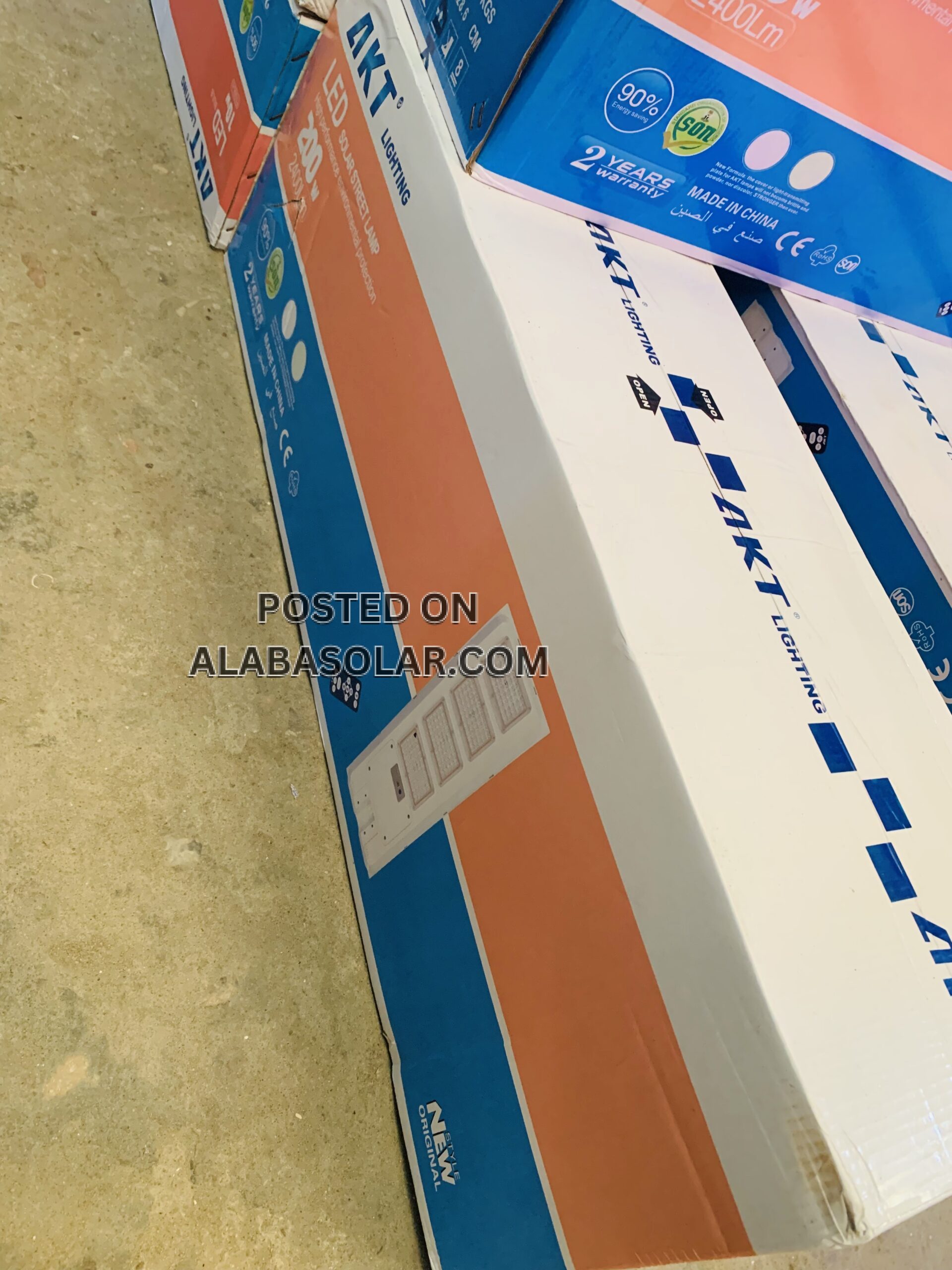 AKT 200w solar street light Price in Nigeria 🇳🇬 Alaba Solar Marketplace