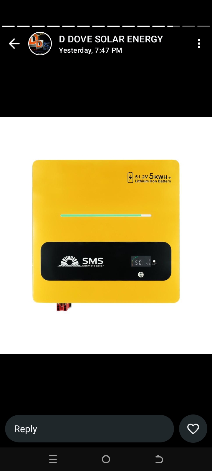 Solar Snms 5kva 48v solar inverter sms Price in Nigeria 🇳🇬 Alaba Solar Marketplace