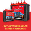 Buy Advanced Solar Battery in Nigeria