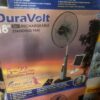 18’ Duravolt Rechargable Solar Fan