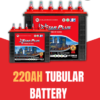 220Ah Tubular Battery for Long-Lasting Power Backup