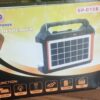 This is a portable multi functional solar lighting system