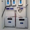 Solarpro lithium-ion batteries and InfiniSolar inverter