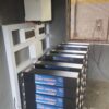 24V 100Ah lithium-ion battery packs commonly.