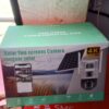 A 4K dual-lens solar security camera, likely a V380 Pro
