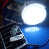solar-powered ceiling or street lamps designed for indoor
