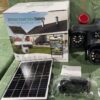 JBS Lighting wireless smart solar camera with a triple-lens
