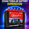 Best Deal 220Ah Tubular Battery Dimension