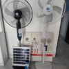 16 inch Z.L. Shidai solar rechargeable standing fan.
