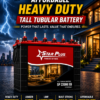 Buy Affordable Heavy Duty Tall Tubular Battery