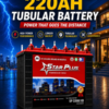 Buy 220Ah Tubular Battery for Long Lasting Backup