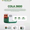 Cola 3600 Solar Generator (3600Wh Battery Capacity, 1200W