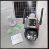 V380 solar dual lens ptz camera