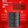 5kwh 51.2v hz solar lithium battery